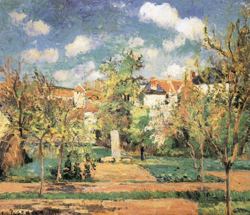 Camille Pissarro Pang plans under the sun Schwarz France oil painting art